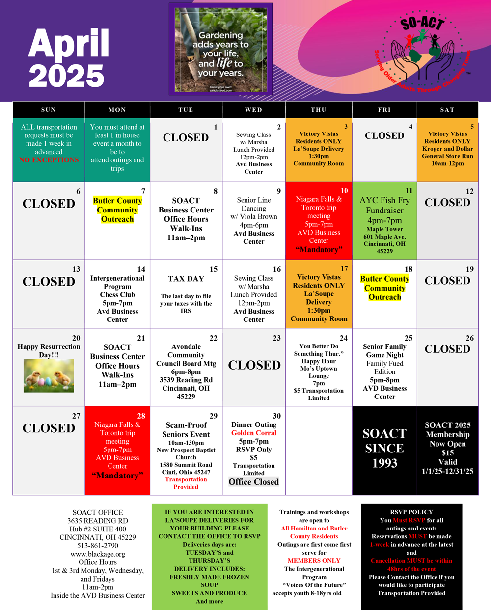 April 2025